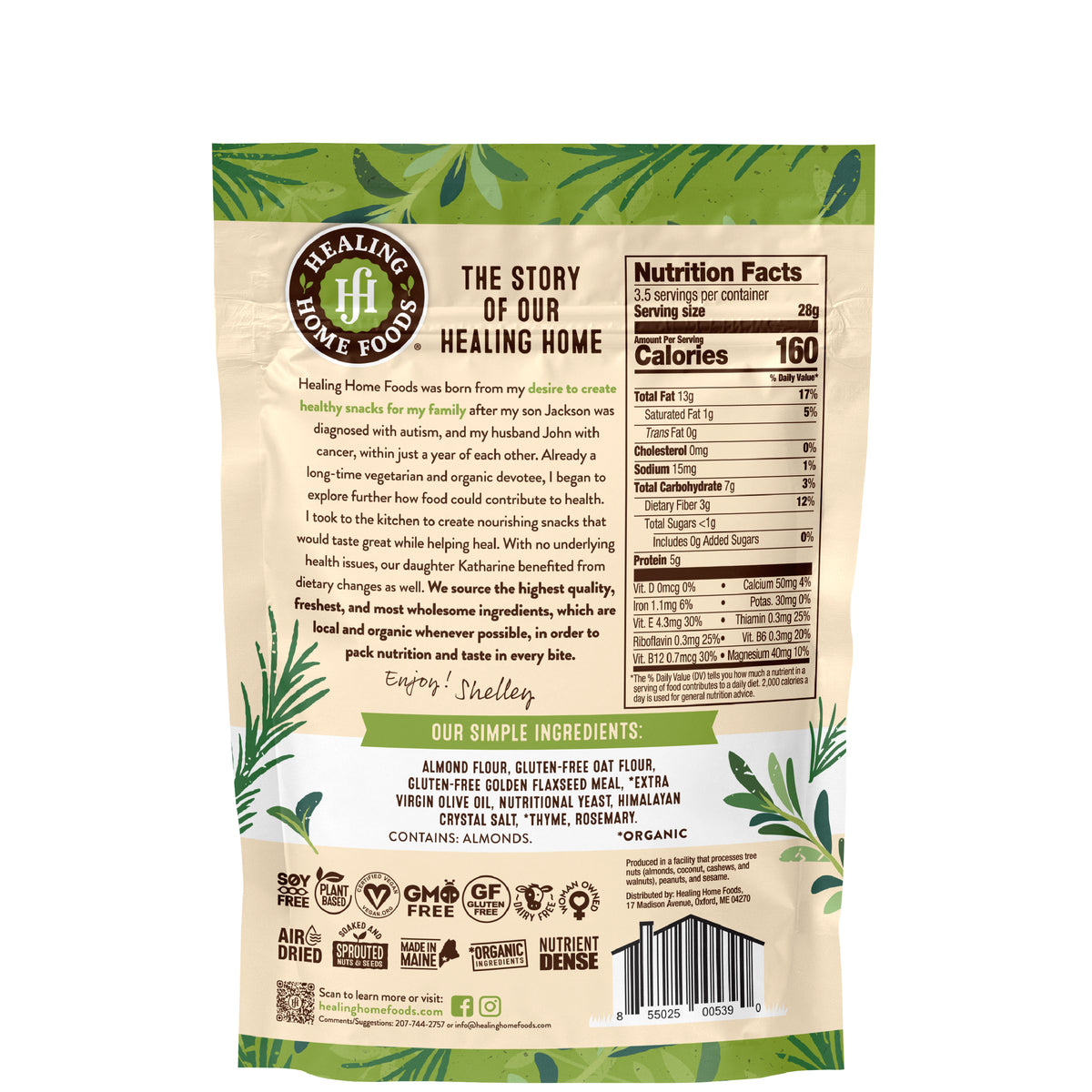 Fresh Herb Crackers