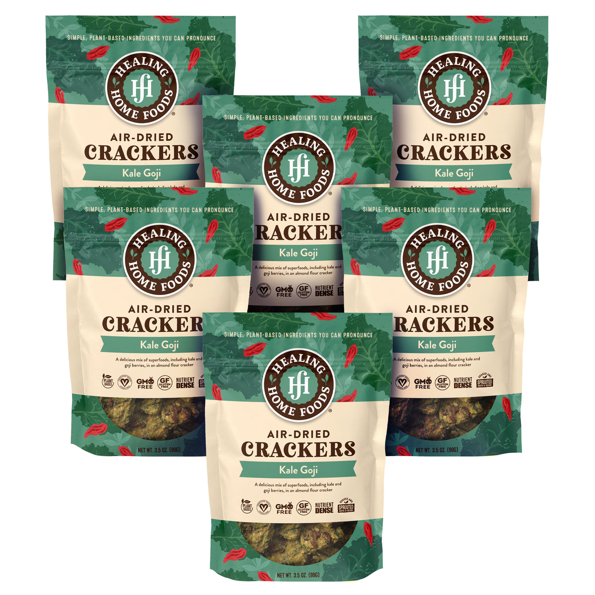 Kale Goji Crackers