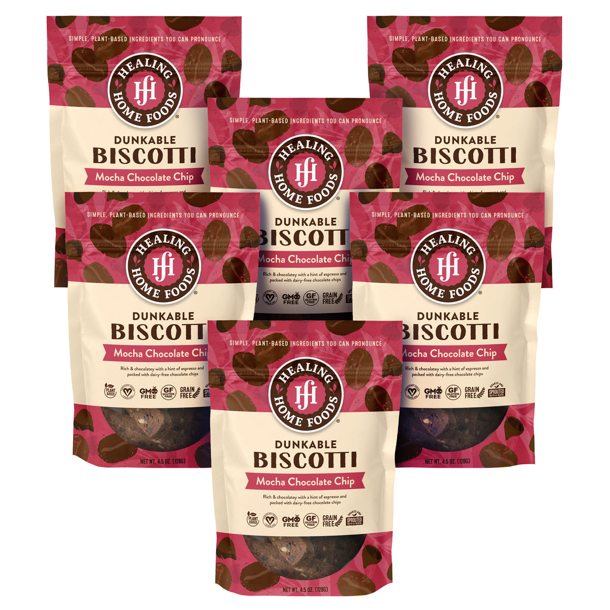 Mocha Biscotti