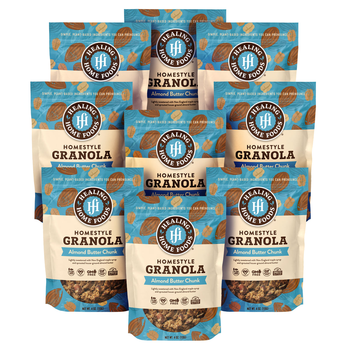 Almond Butter Chunk Granola