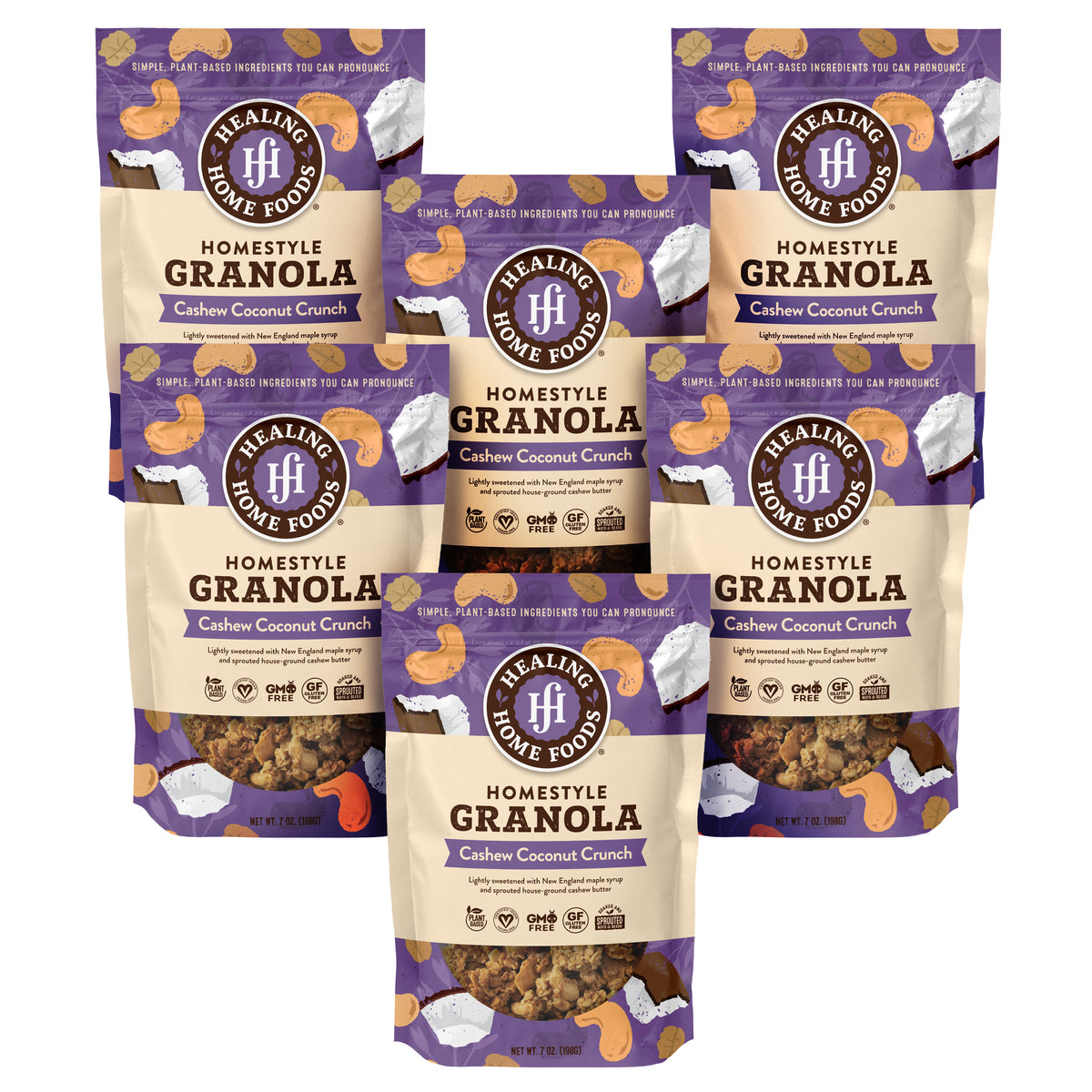 Cashew Coconut Crunch Granola