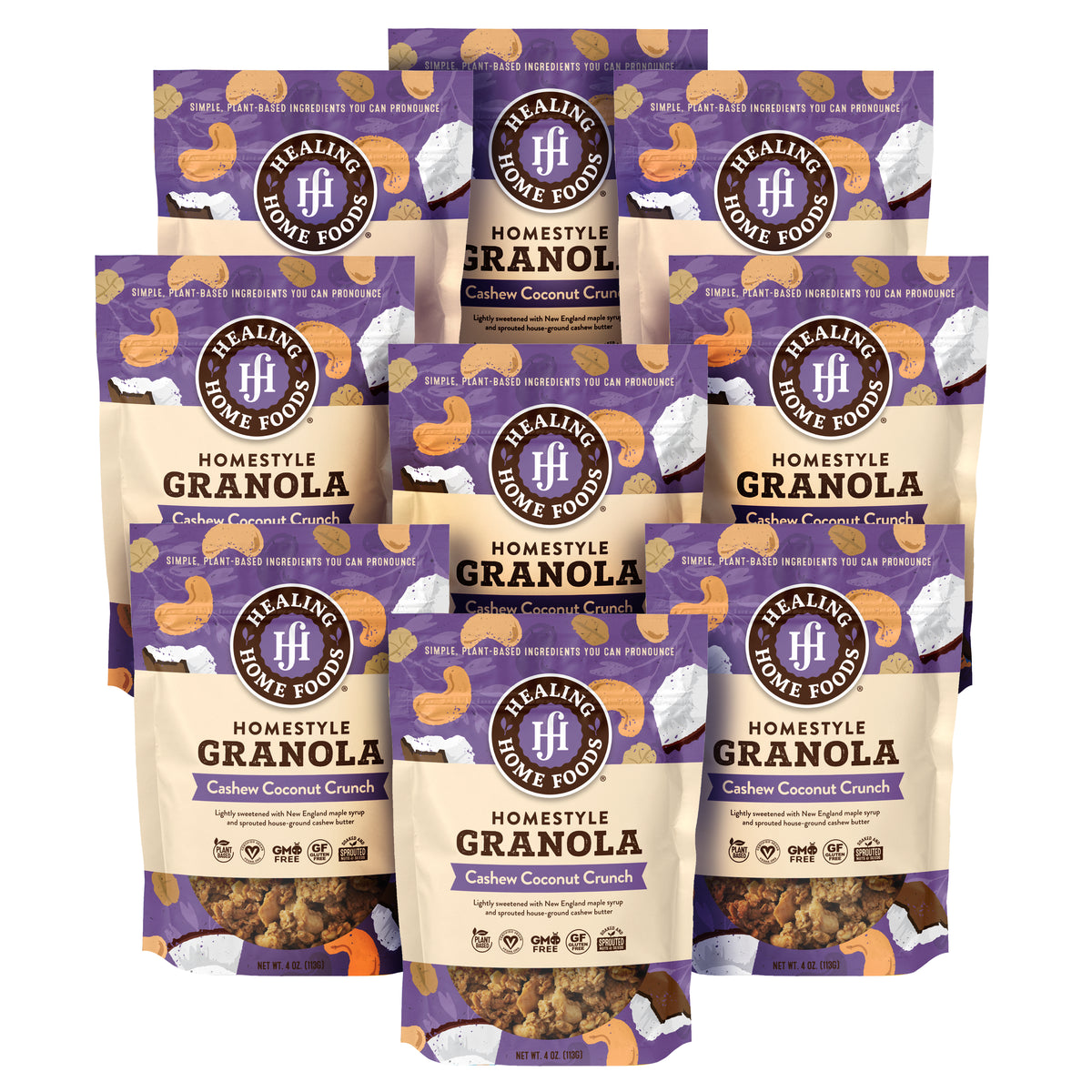 Cashew Coconut Crunch Granola