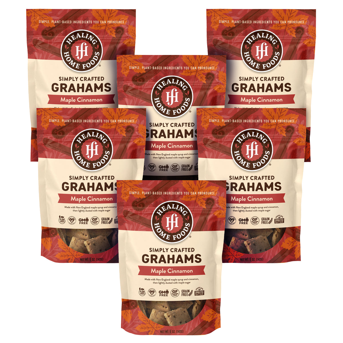 Baked Maple Cinnamon Grahams